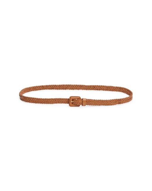 Zimmermann Narrow Woven Leather Belt in at