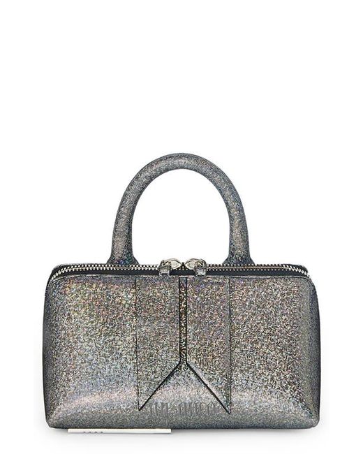 Attico Friday Glitter Leather Convertible Crossbody Bag in at