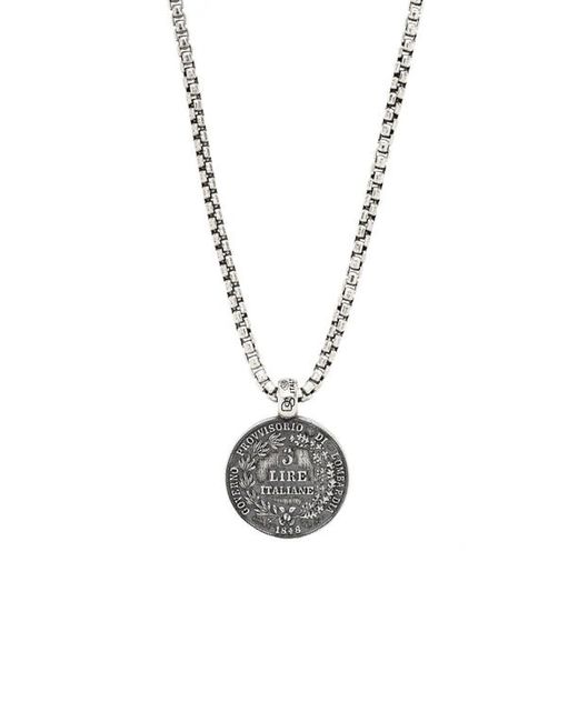 Degs & Sal Ancient Coin Pendant Necklace in at