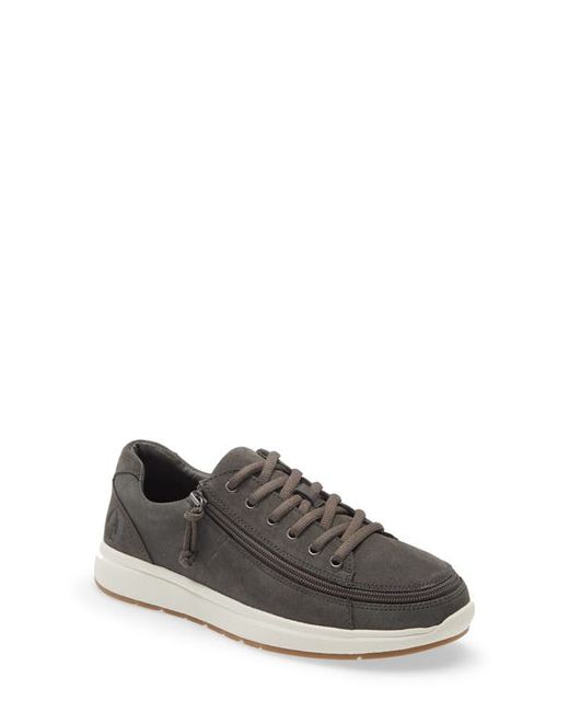 BILLY Footwear Comfort Lo Zip Around Sneaker in Grey/White at