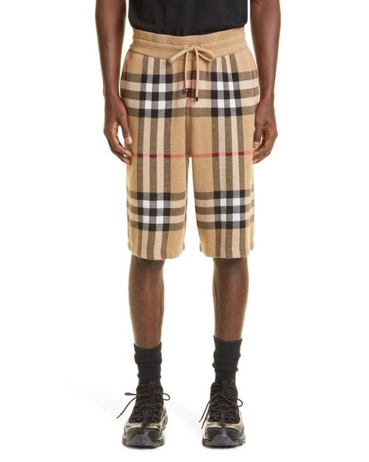 Burberry Weaver Silk Wool Knit Shorts in at