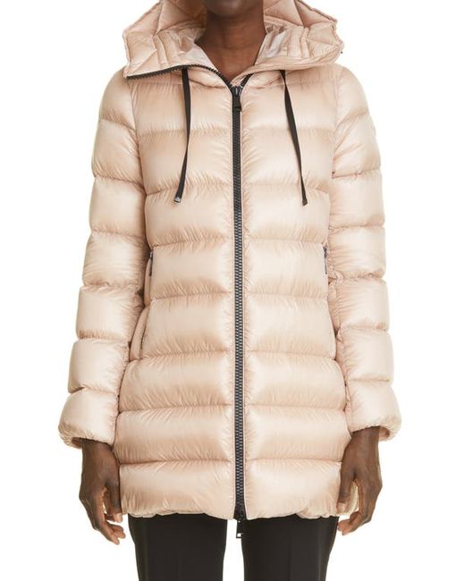 Moncler Suyen Water Resistant Hooded Down Puffer Coat in at