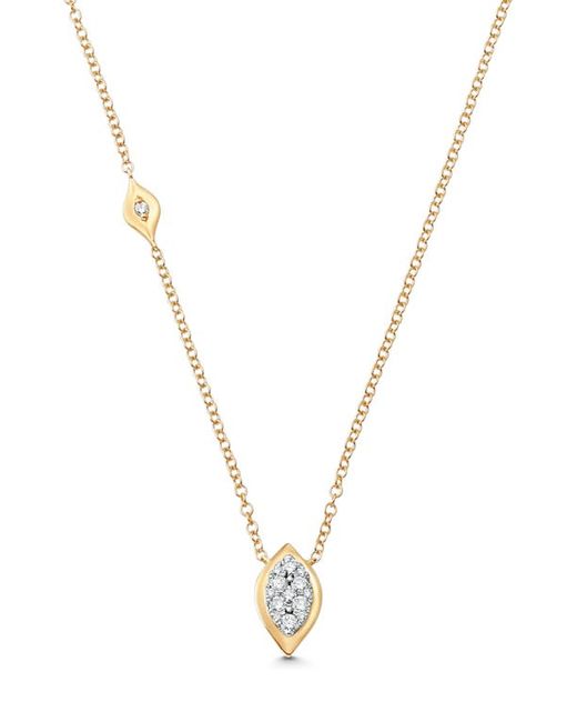 Sara Weinstock Reverie Marquise Diamond Pendant Necklace in at