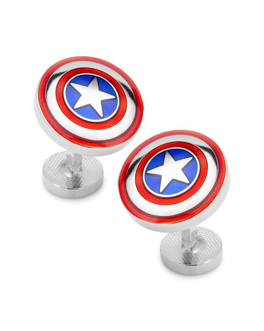 Cufflinks, Inc. Inc. Captain America Cuff Links in at
