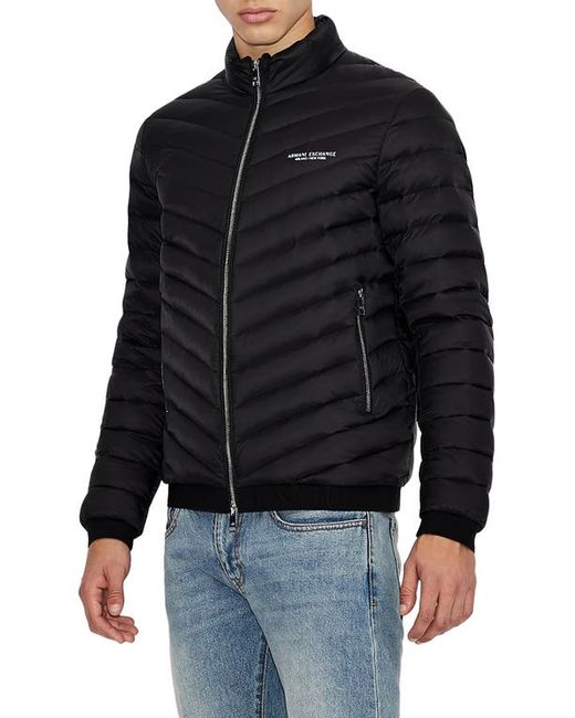 Armani Exchange Packable Down Puffer Jacket in at