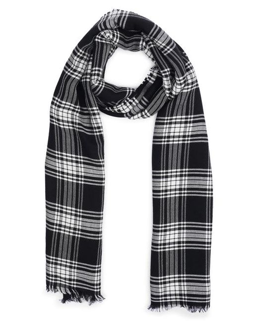 AllSaints Reversible Check Scarf in at