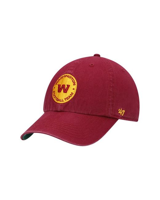 '47 47 Washington Football Team Franchise Logo Fitted Hat at