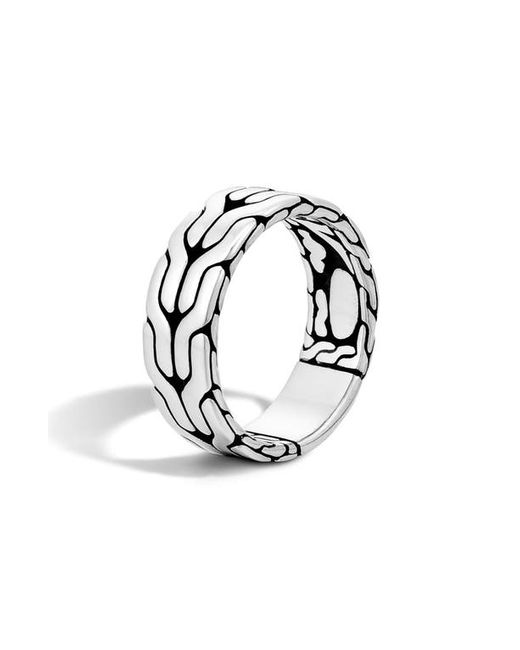 John Hardy Classic Chain Band Ring in at