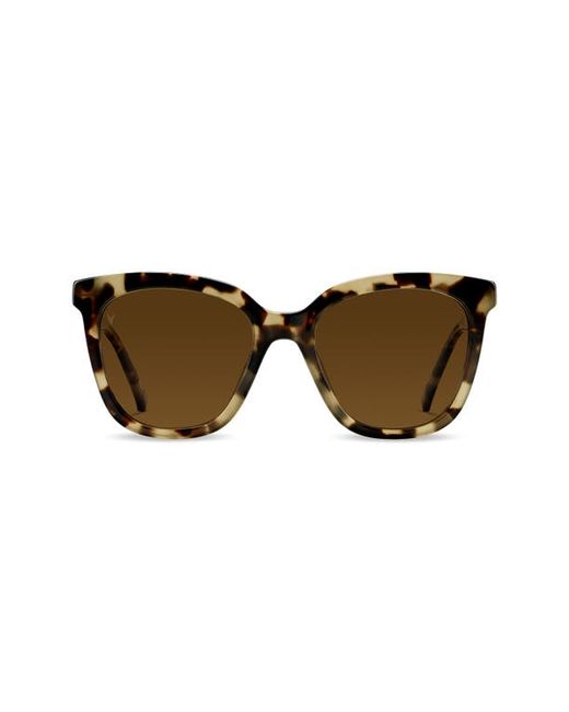 Vincero Ellison 54mm Polarized Round Sunglasses in at