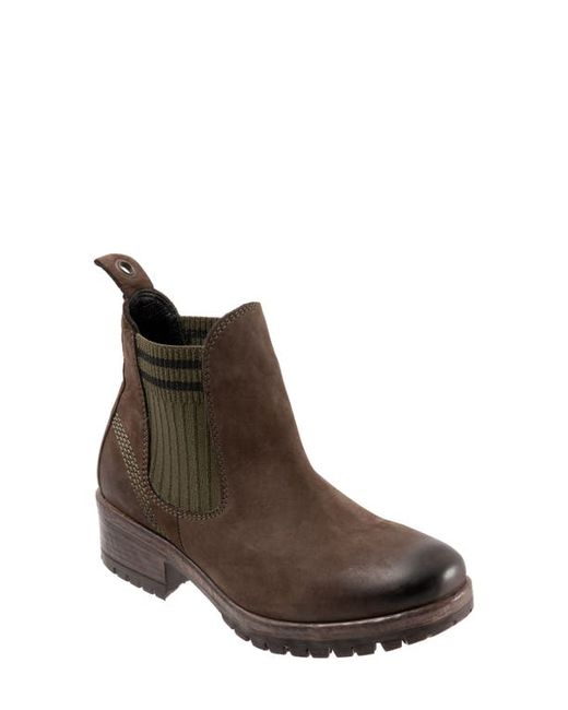 Bueno Florida Chelsea Bootie in Brown Knit at