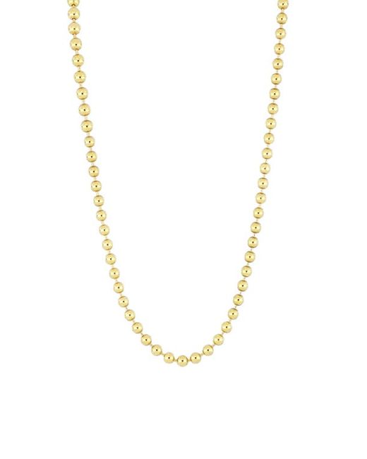 Bony Levy 14K Gold Ball Chain Necklace in at