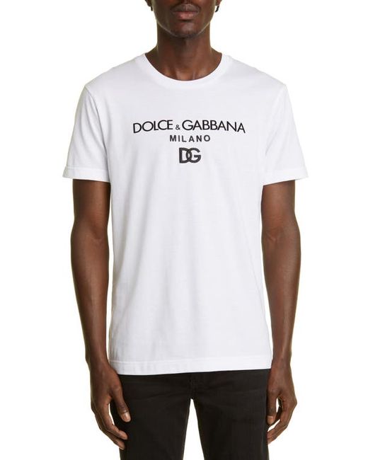 Dolce & Gabbana DG Embroidered T-Shirt in at