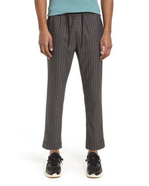 Open Edit E-Waist Plaid Stretch Pants in at