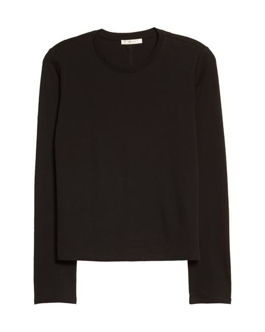 The Row Sherman Long Sleeve Cotton Jersey Top in at