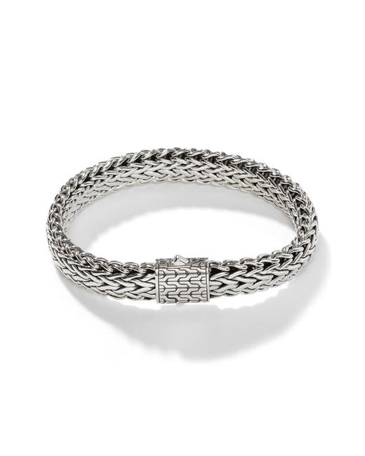 John Hardy Classic Large Flat Chain Bracelet in at