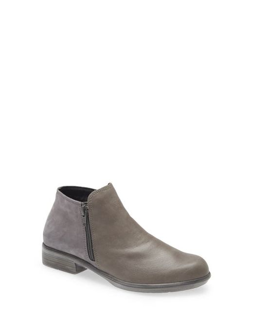 Naot Helm Bootie in Foggy Grey/Smoke Nubuck at