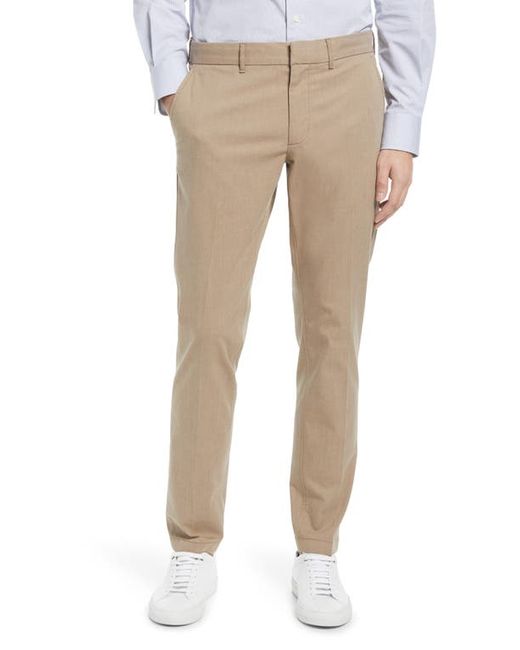 Nordstrom Slim Fit CoolMax Flat Front Performance Chinos in at