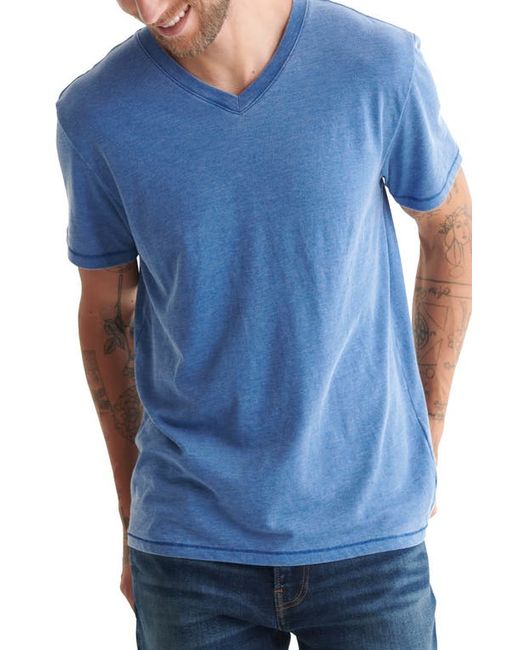 Lucky Brand Venice Burnout V-Neck T-Shirt in at