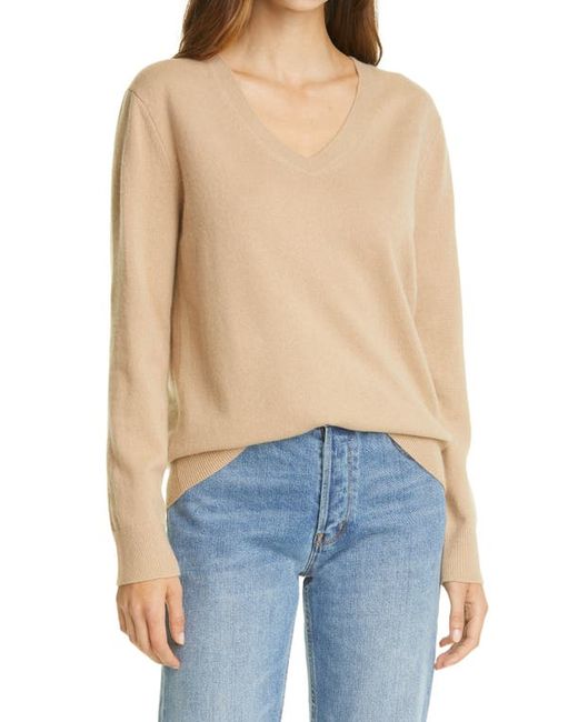 Vince Weekend V-Neck Cashmere Sweater in at