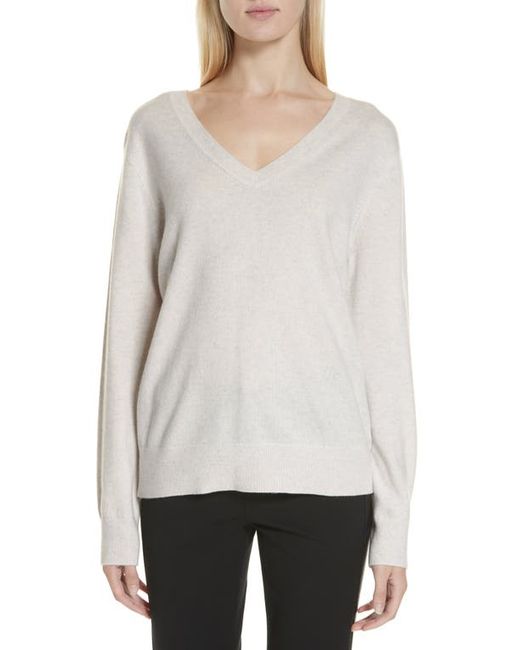 Vince Weekend V-Neck Cashmere Sweater in at
