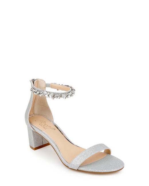 Jewel Badgley Mischka Catalina Ankle Strap Sandal in at