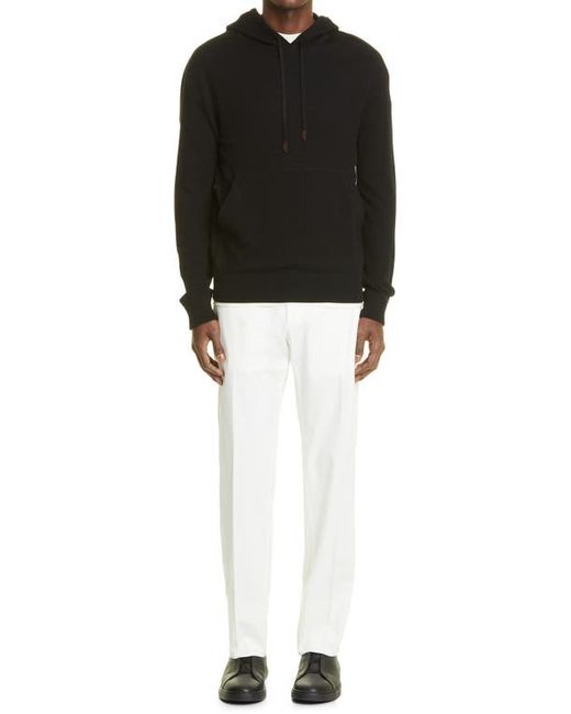 Z Zegna Premium Cotton Garment Dyed Trousers in at