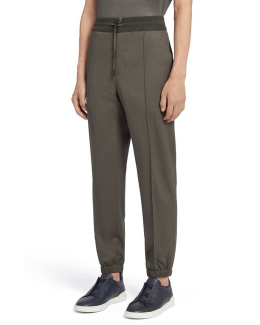 Z Zegna High Performancetrade Wool Joggers in at