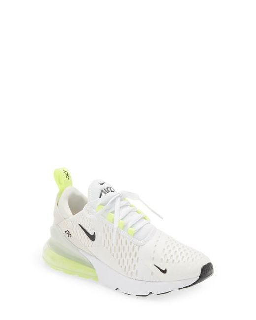 Nike Air Max 270 Sneaker in White/Black/Ghost at