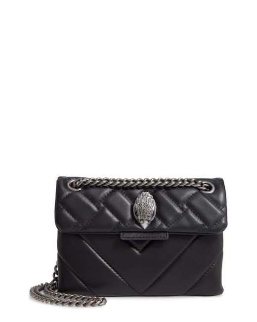 Kurt Geiger London Mini Kensington Quilted Leather Crossbody Bag in at