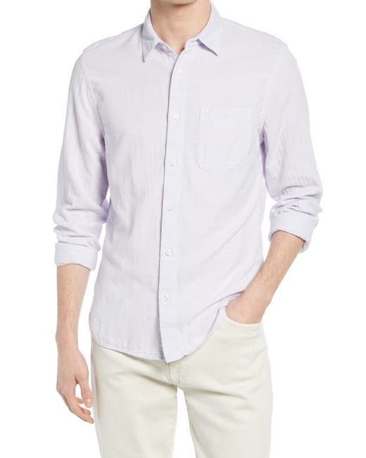 Kato Trim Fit Solid Button-Up Shirt in at