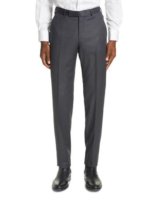 Z Zegna Micronsphere Classic Fit Wool Dress Pants in at