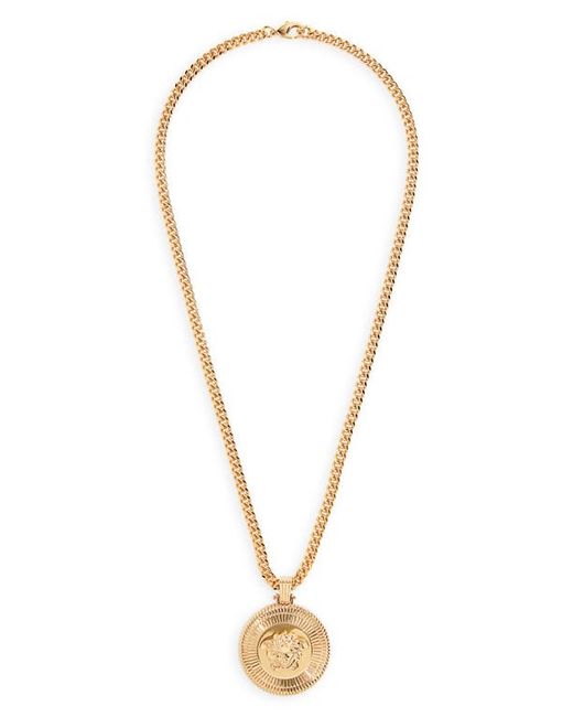 Versace First Line Biggie Medusa Pendant Necklace in at