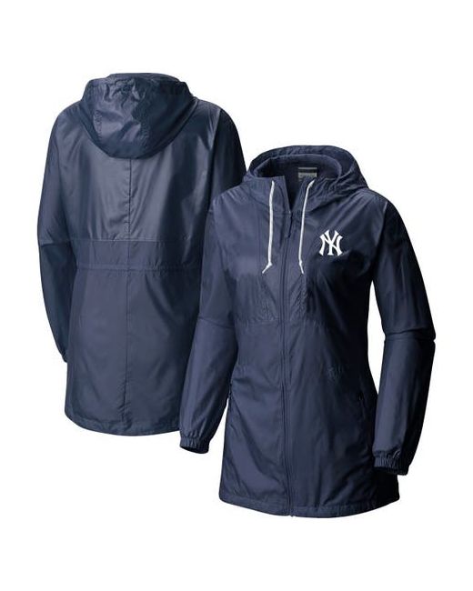 Columbia New York Yankees Flashback Full-Zip Windbreaker Jacket at