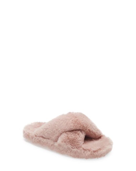 Ted Baker London Lopply Faux Fur Slipper in at