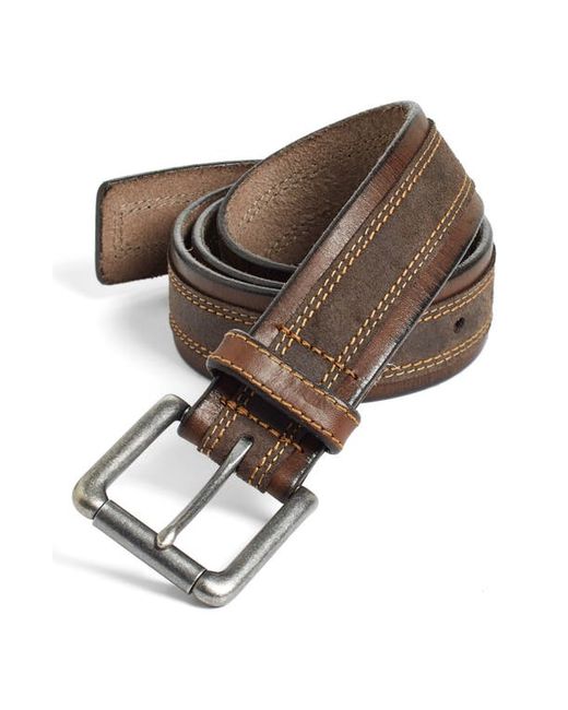 Johnston & Murphy Leather Belt in at