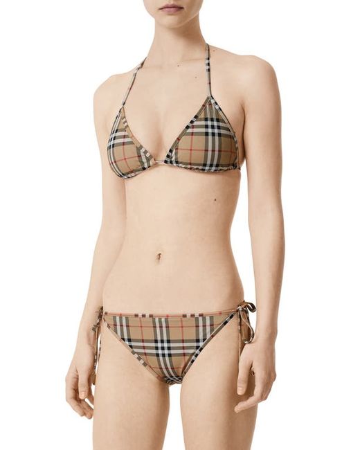 Burberry Cobb Vintage Check Two-Piece Swimsuit in at