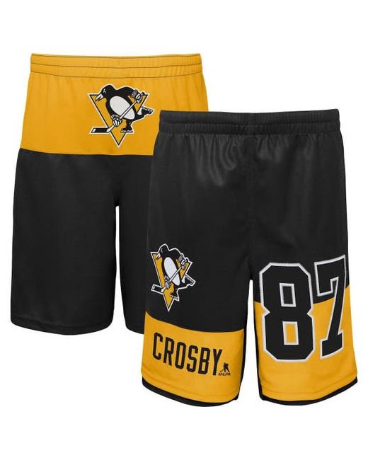 Outerstuff Youth Sidney Crosby Pittsburgh Penguins Pandemonium Name Number Shorts at