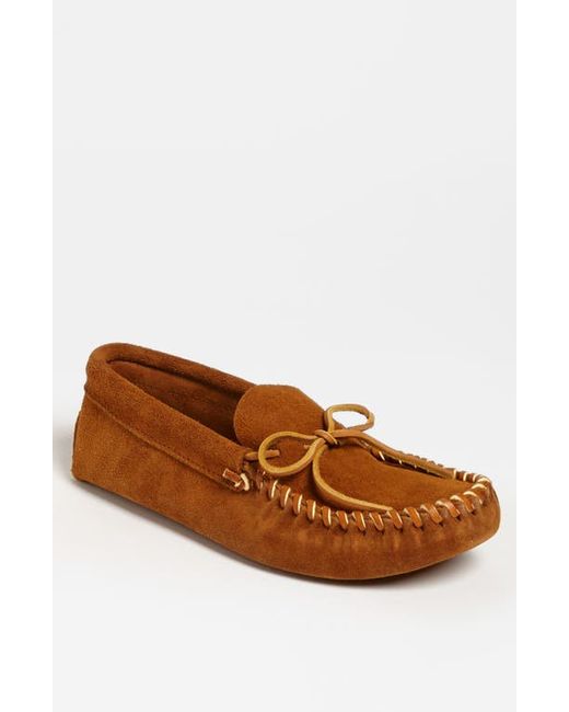 Minnetonka Suede Moccasin in at