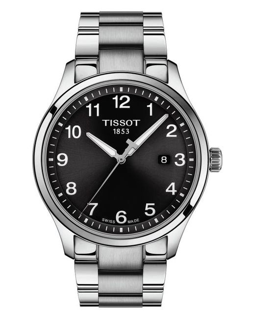 Tissot Gent XL Classic Bracelet Watch 42mm in Black at