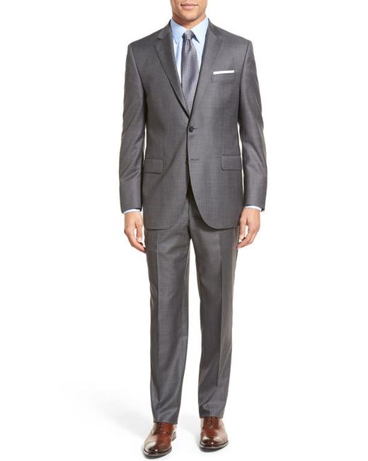 Peter Millar Classic Fit Solid Wool Suit in at