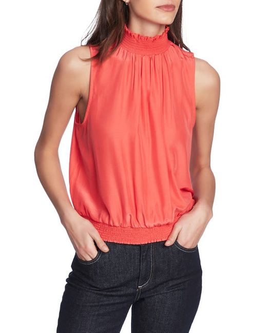 Court & Rowe Smock Detail Satin Halter Top in at