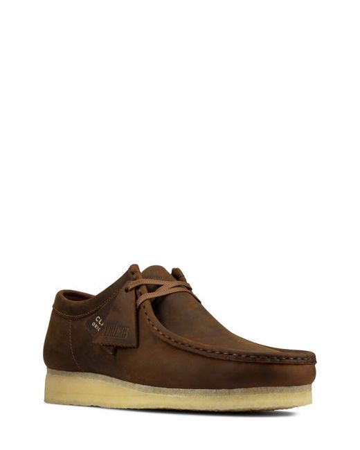 Clarksr Clarksr Wallabee Moc Toe Derby in Beeswax/Beeswax at