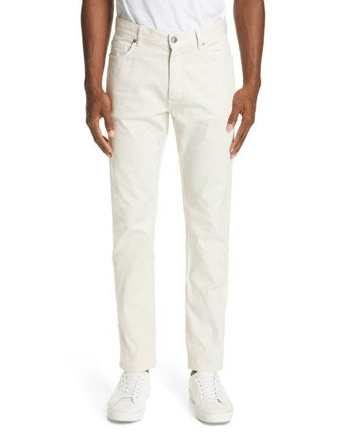 Z Zegna Classic Fit Stretch Cotton Five Pocket Pants in at