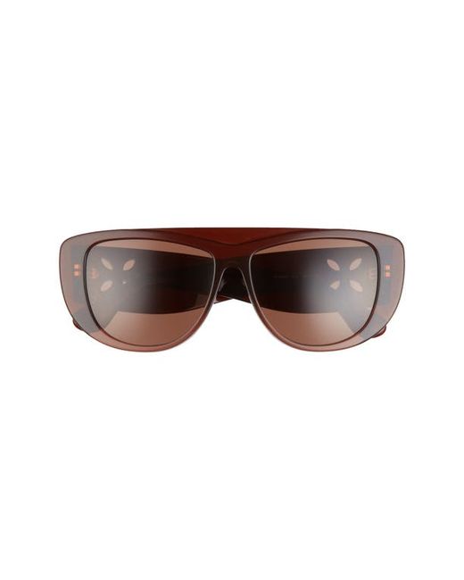Alaïa 56mm Gradient Square Sunglasses in at