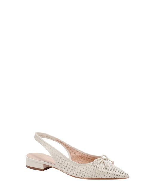 Kate Spade New York veronica slingback flat in Parchment. at
