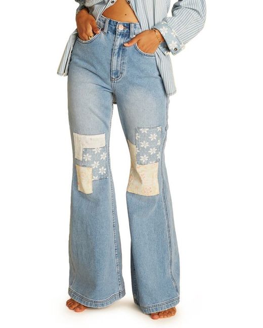 Billabong x Wrangler True Patch Flare Jeans in at