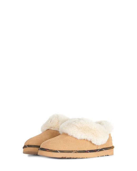 Barbour Nancy Faux Fur Lined Slipper in at