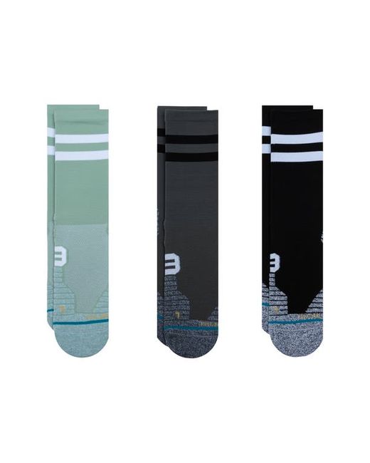 Stance Franchise Assorted 3-Pack Crew Socks in at
