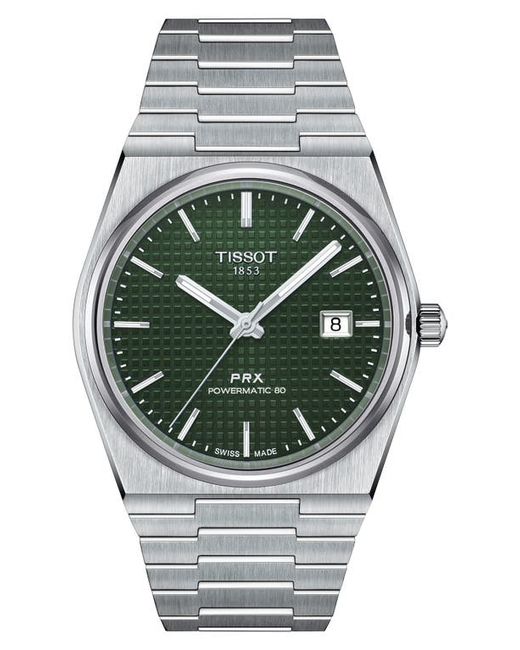 Tissot PRX Auto Powermatic 80 Bracelet Watch 40mm in at