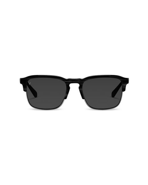 Vincero Villa 53mm Polarized Browline Sunglasses in at